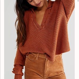 New with tags free people marlie pullover